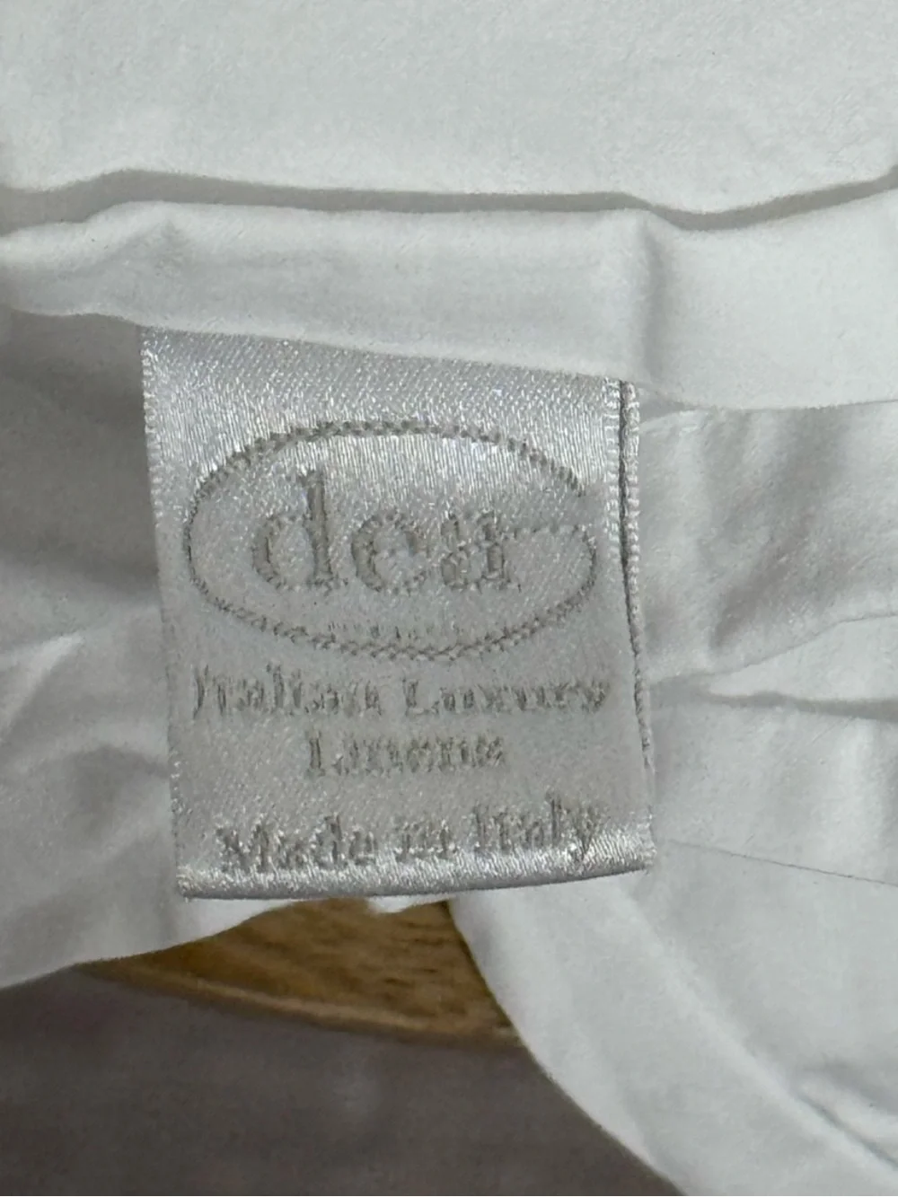 Dea Italian Linens Sinfonia Toscana Quattrocento Percale Queen Pillowcase Set